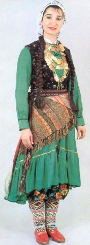 Local Costumes, Trabzon, Woman
